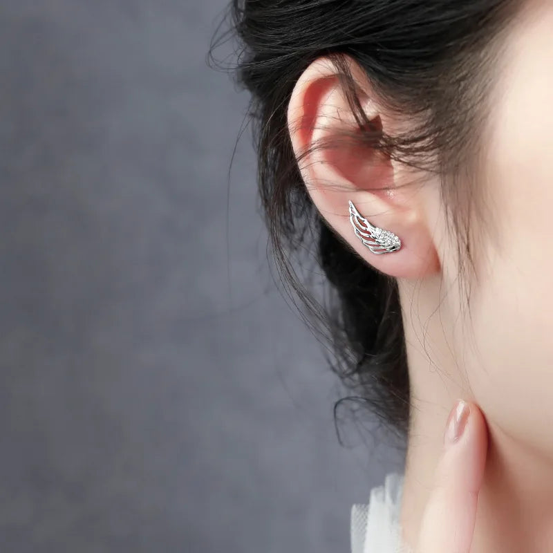 Engelsflügel-Ohrringe für Damen