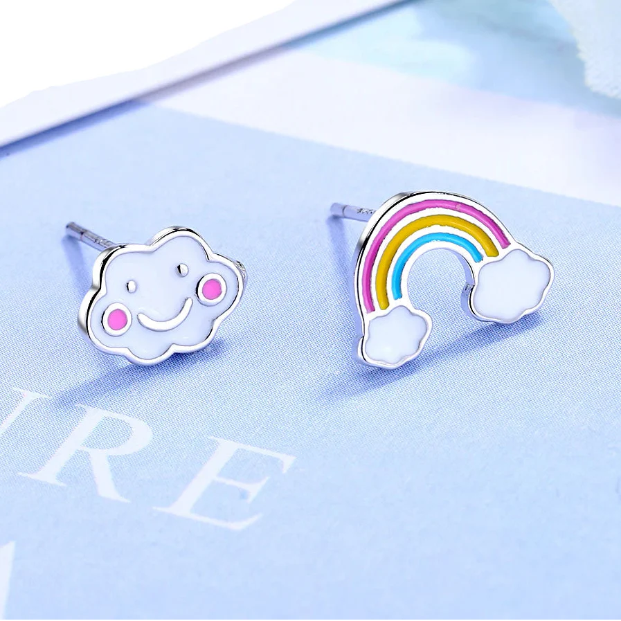 Regenbogen-Ohrringe