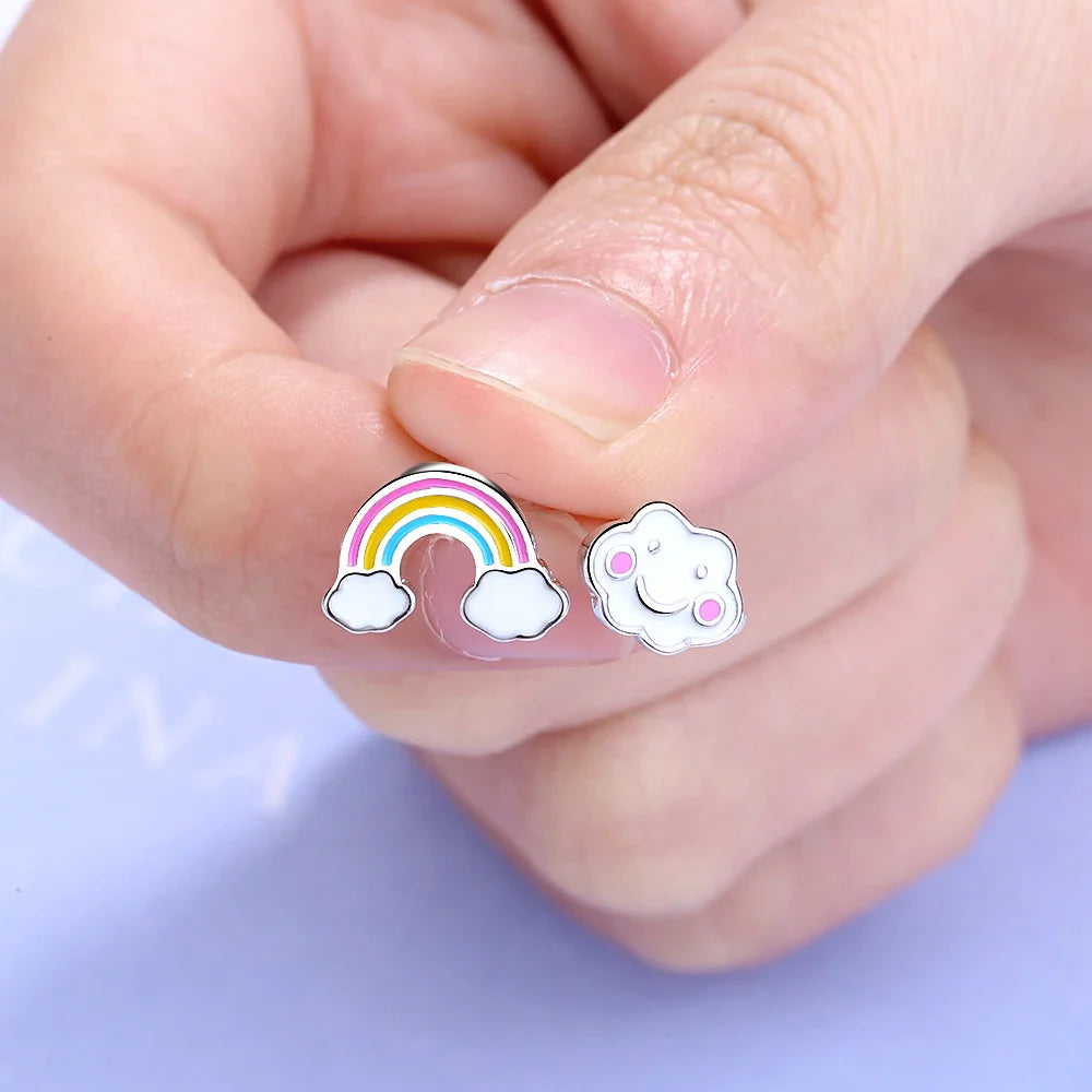 Regenbogen-Ohrringe