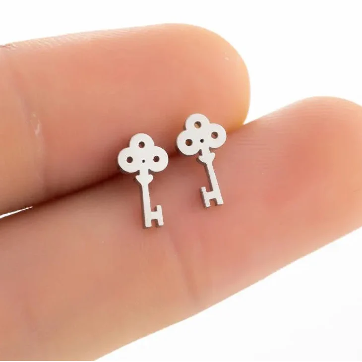 Ohrstecker Schlüssel