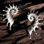 Ohrstecker Design Muschel