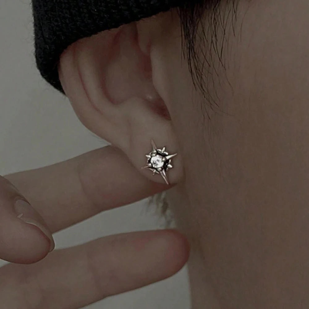 Ohrstecker Stern für Herren