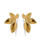 Ohrstecker Blumen Gold