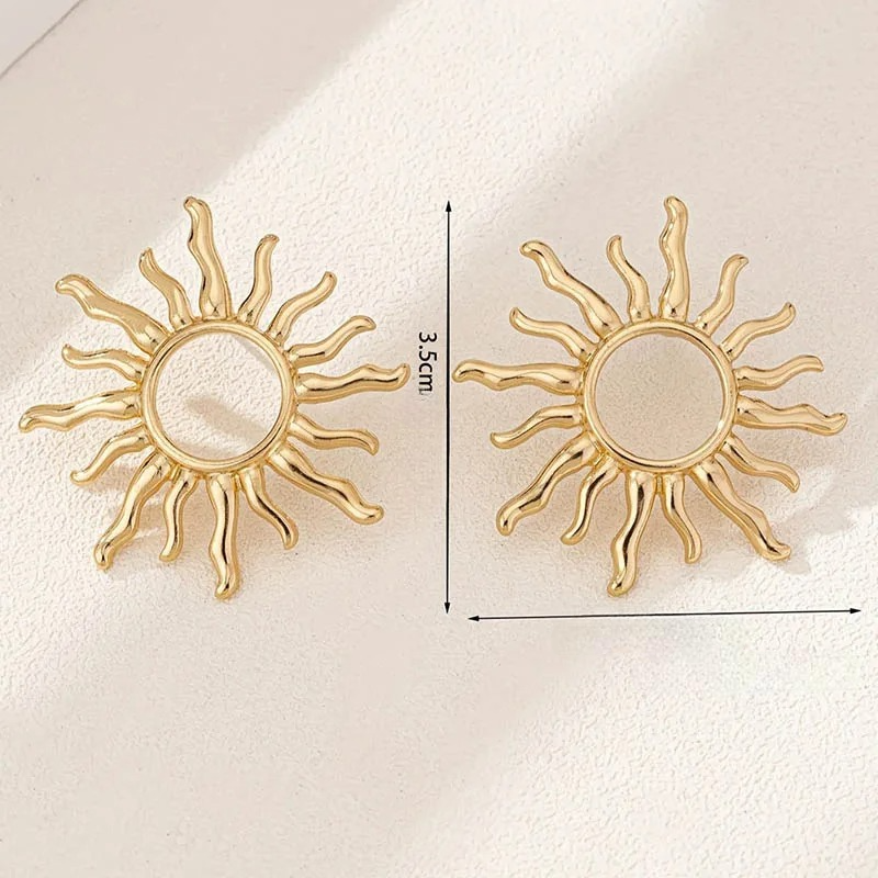 Sonnenstecker-Ohrringe für Damen