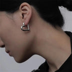 Herz-Creolen in durchbrochener Optik