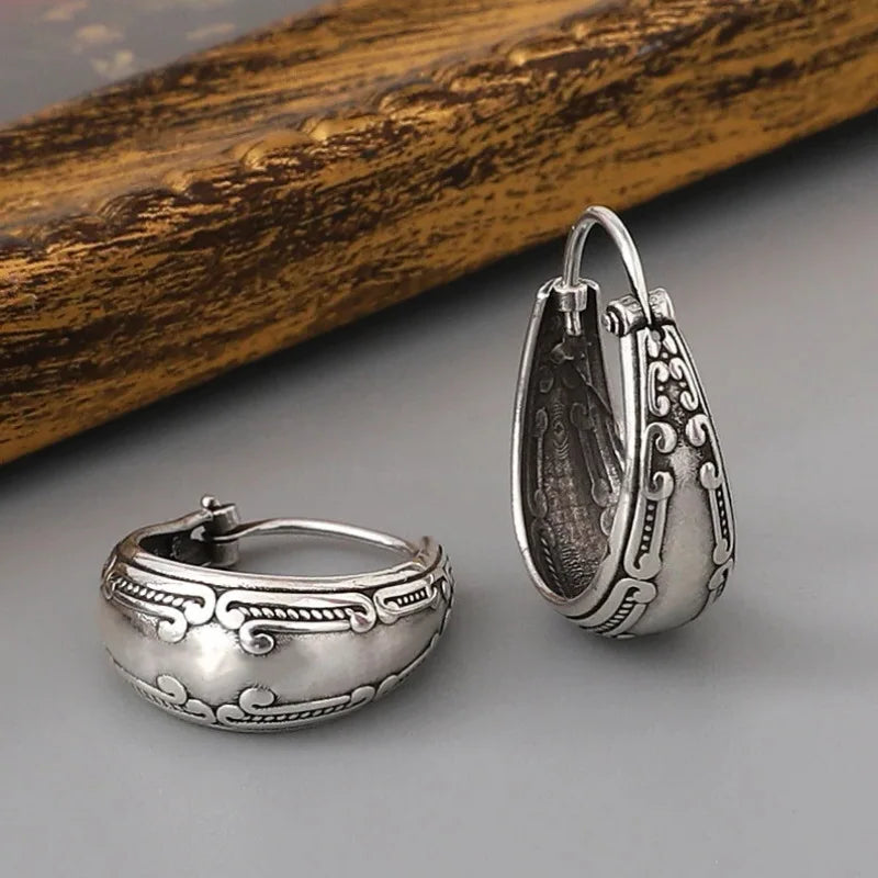 Ethnische Vintage-Kreolen 