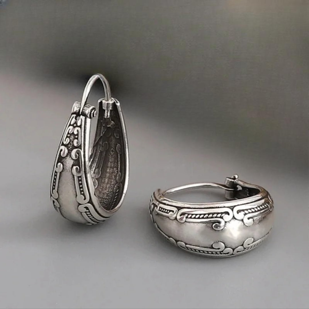 Ethnische Vintage-Kreolen 