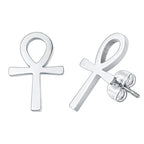 Ohrringe Ägypten Ankh-Kreuz Herren Damen Silber