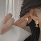 Damenohrringe mit Tigerauge-Stein