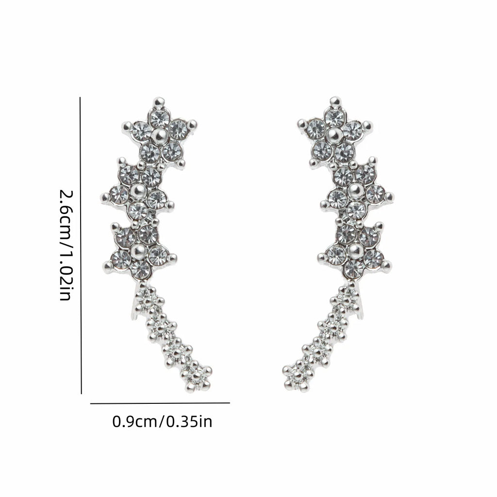 Boucles d'oreilles florales intemporelles