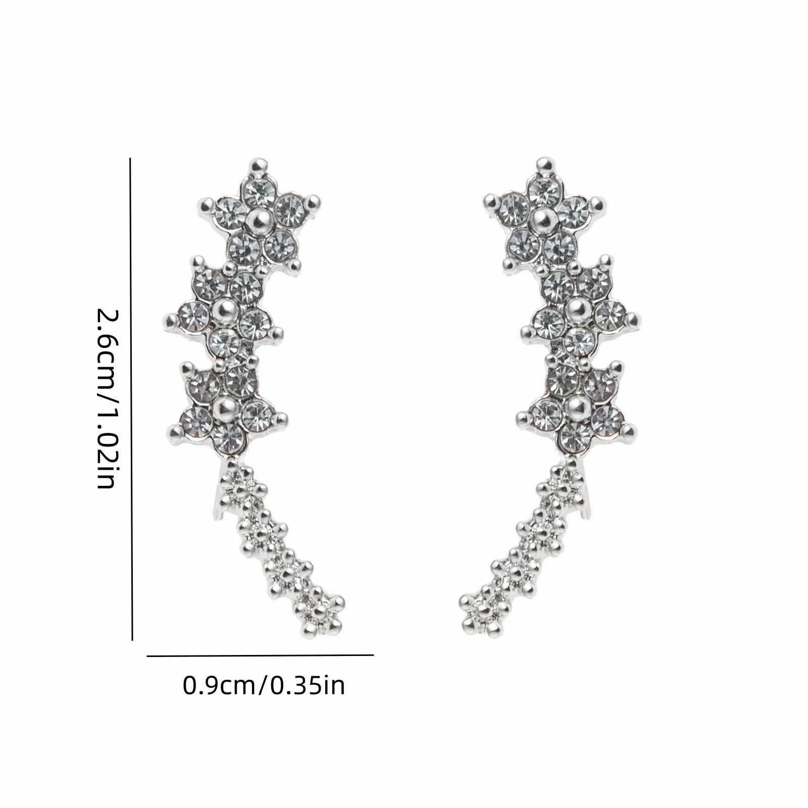 Boucles d'oreilles florales intemporelles