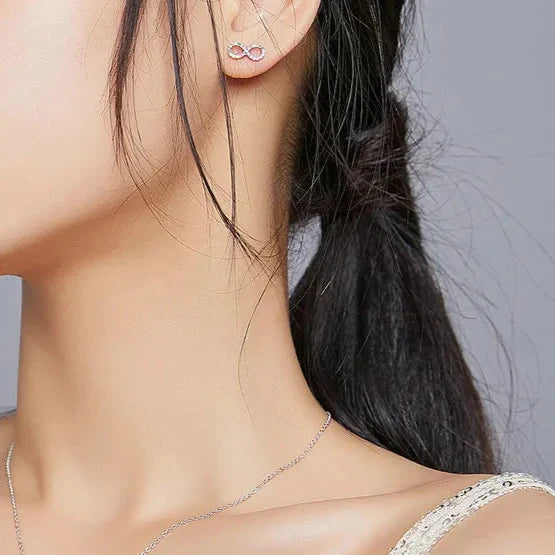 Unendliche Ohrringe Mehrfarbig