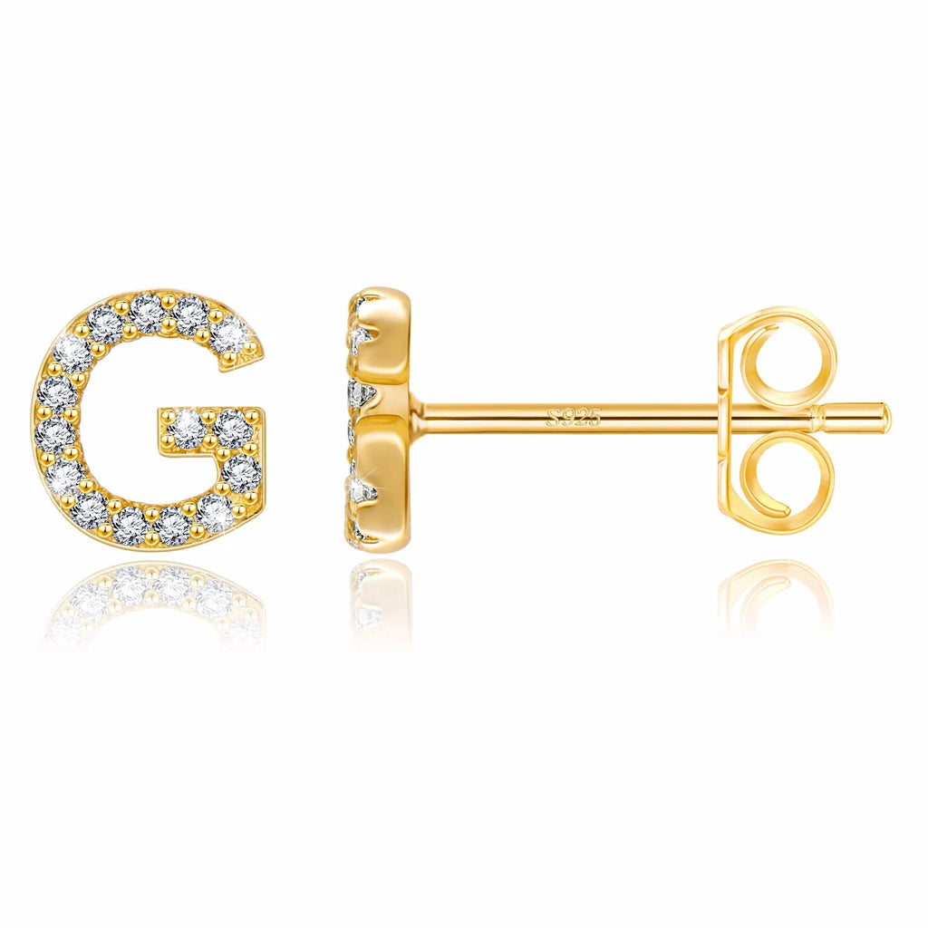 Ohrringe Initiale Gold G
