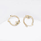 Koala Ohrringe Ringe