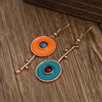 Ungewöhnliche Ethnische Hängende Ohrringe