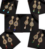 Ethnische orientalische hängende Ohrringe