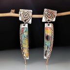 Ethnische Tribal Hängende Ohrringe