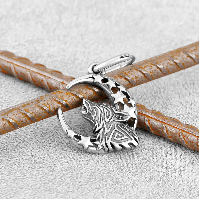 Wikinger Fenrir Hängende Ohrringe