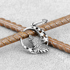 Wikinger Fenrir Hängende Ohrringe