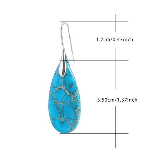 Ohrringe mit Naturstein 