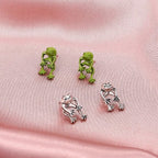 Frosch Ohrringe für Damen