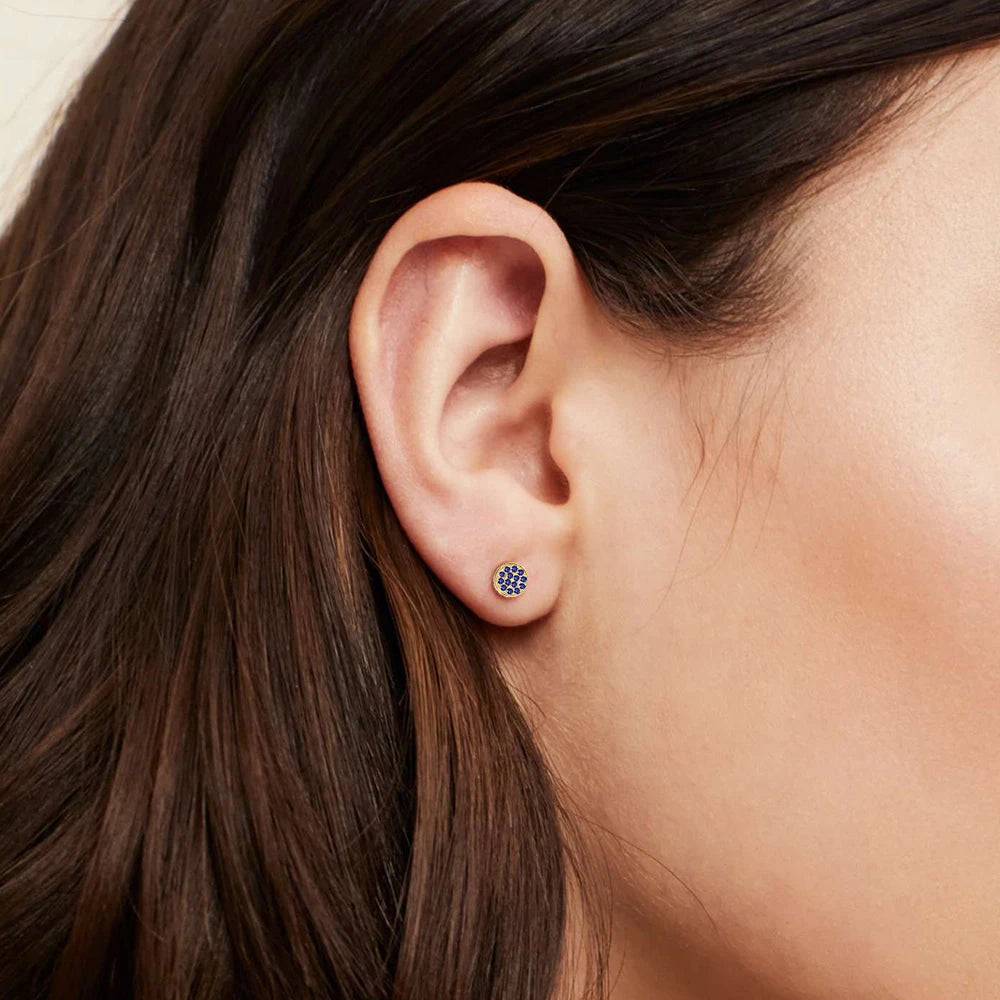 Ohrstecker mit Geburtsstein für Damen