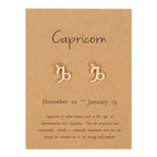 Ohrringe Sternzeichen 12 Sternbilder Steinbock