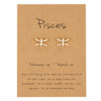 Ohrringe Sternzeichen 12 Sternbilder Fische