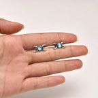 Dreifach-Mond-Ohrstecker Hexerei Wicca Frau