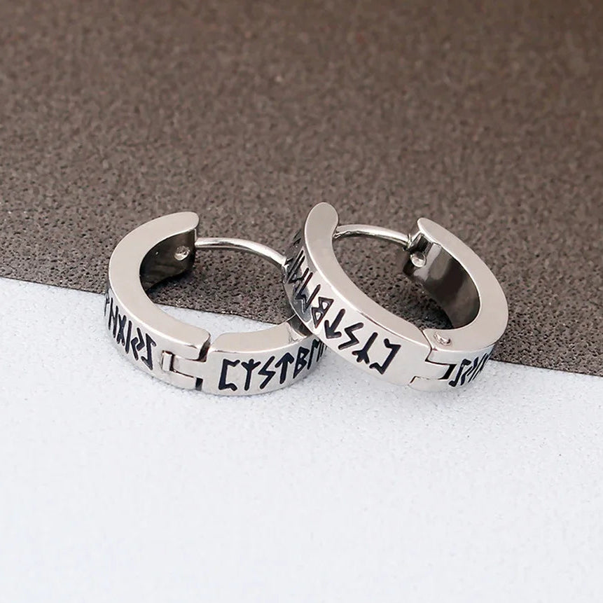 Viking Creolen Ohrringe Mann Frau Keltisch Nordisch 