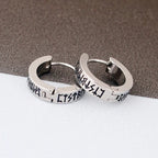 Viking Creolen Ohrringe Mann Frau Keltisch Nordisch 