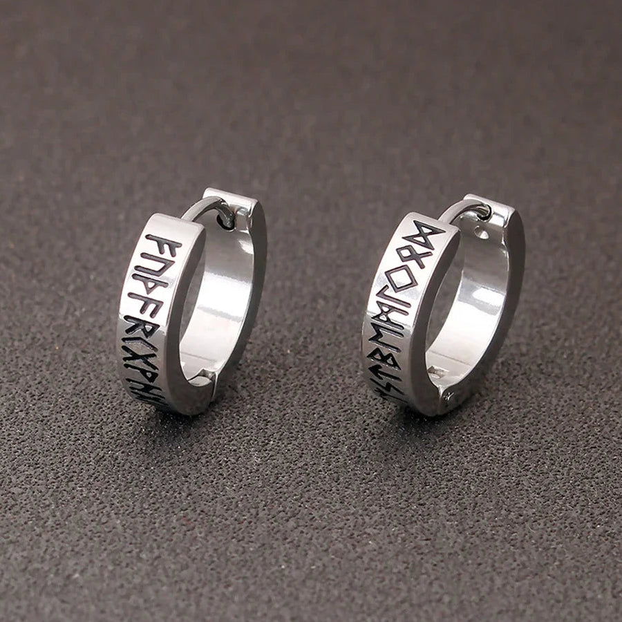 Viking Creolen Ohrringe Mann Frau Keltisch Nordisch 