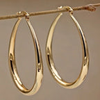 Exklusive Vintage-Ohrringe in Goldfarbe 