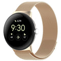 Edelstahl Milan Magnetarmband Smartwatch Google Pixel Watch 1 & 2 champagner
