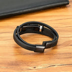 Herren Lederarmband Adler