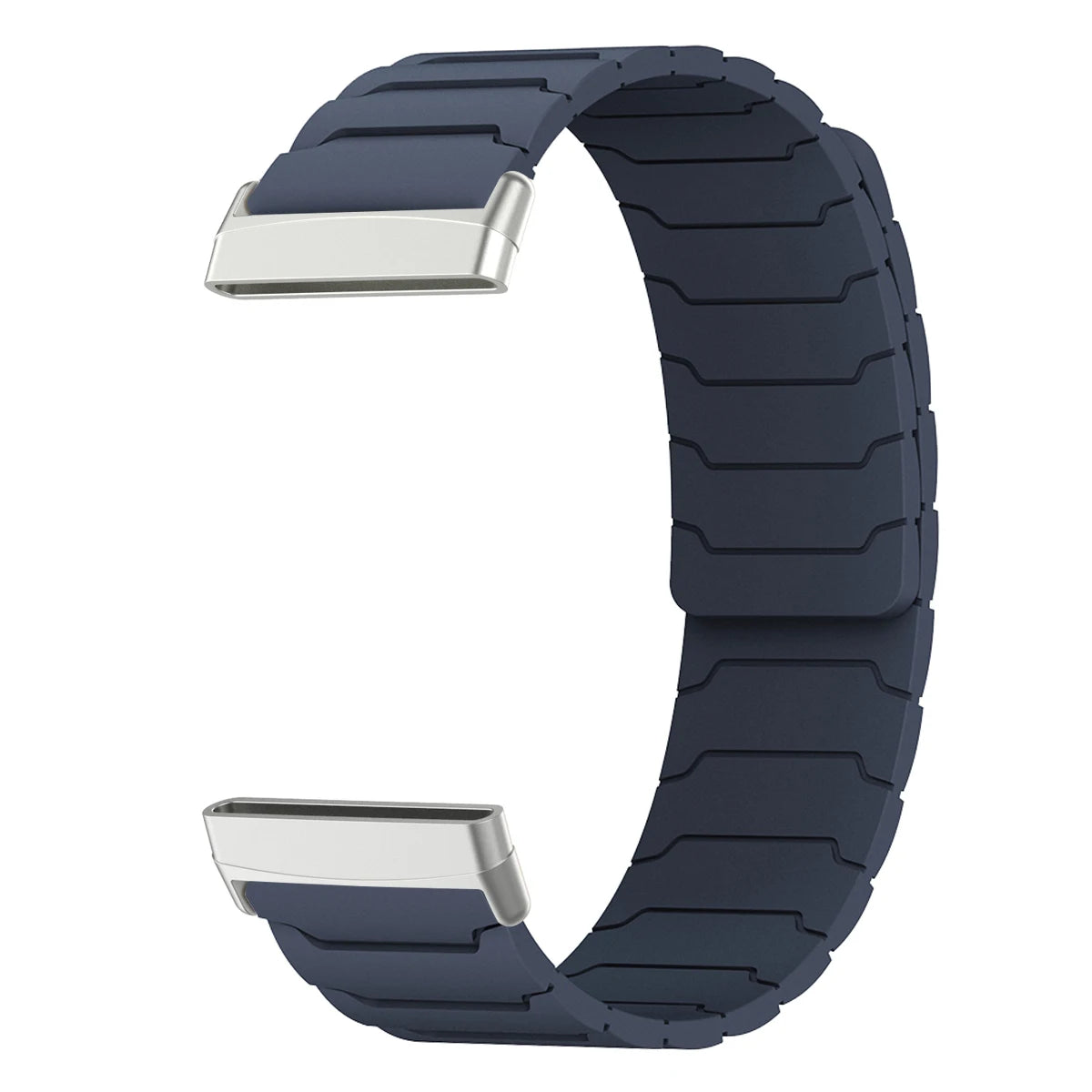 Magnetarmband für Fitbit Versa 3, Versa 4, Sense 1 und Sense 2 Uhr blau