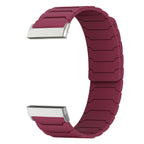 Magnetarmband für Fitbit Versa 3, Versa 4, Sense 1 und Sense 2 Uhr bordeaux