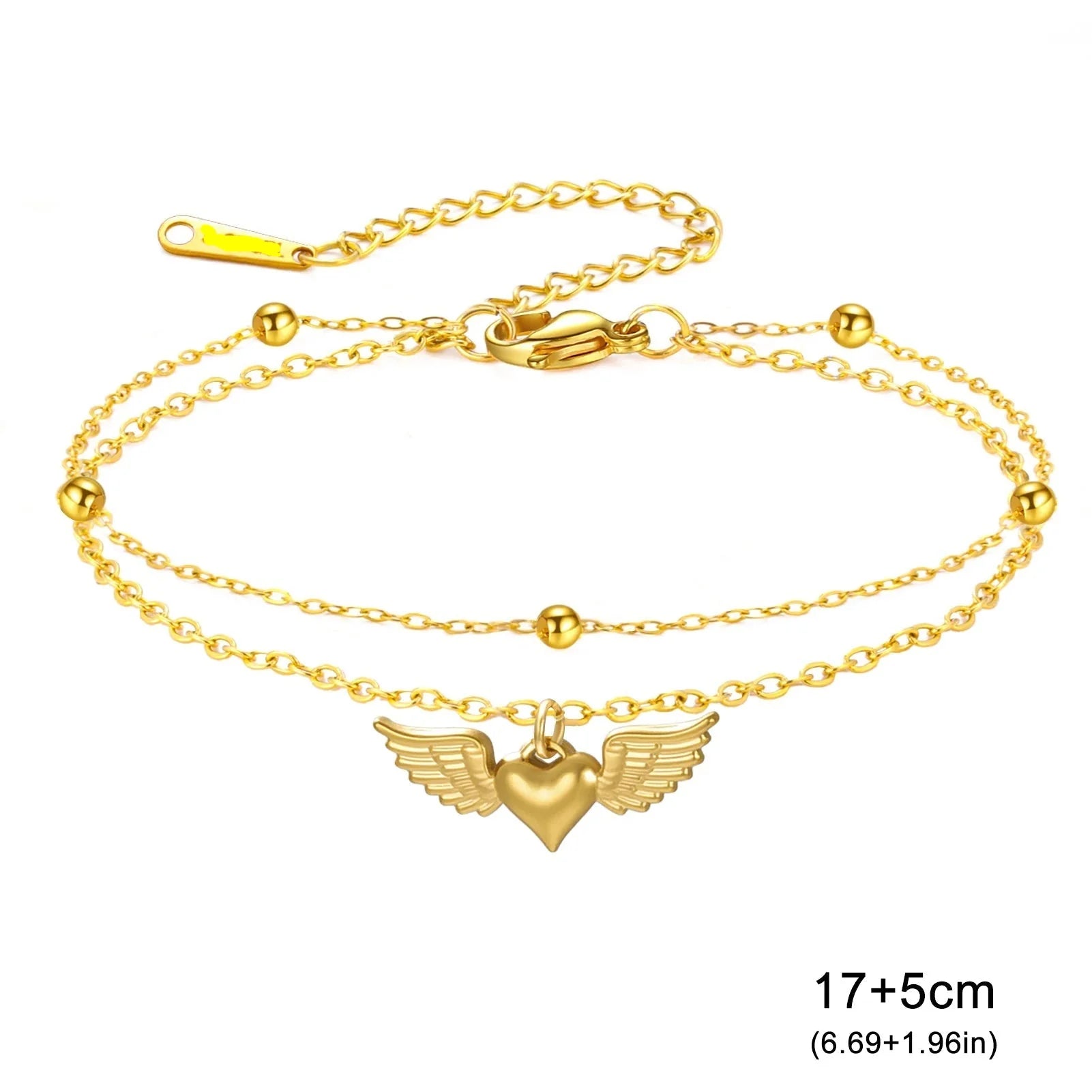 Verstellbares Armband Engelsflügel