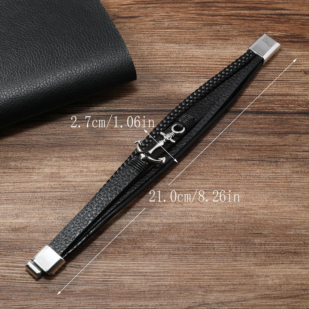Breites Ankerarmband