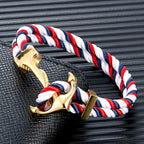 Herren-Armband mit Anker 