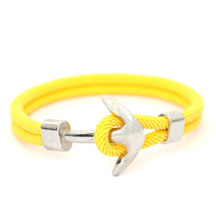 Ankerarmband gelb