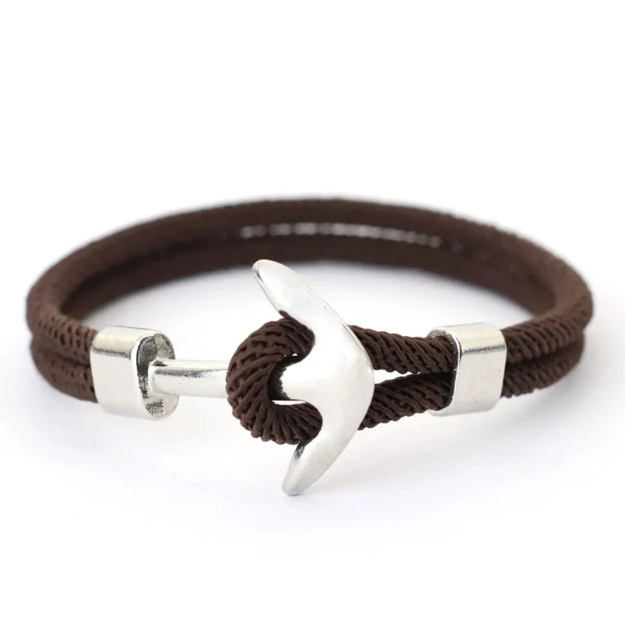 Ankerarmband braun