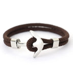 Ankerarmband braun