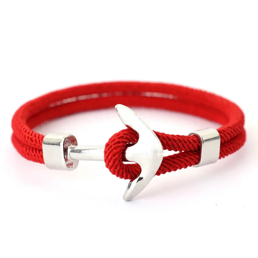 Ankerarmband rot