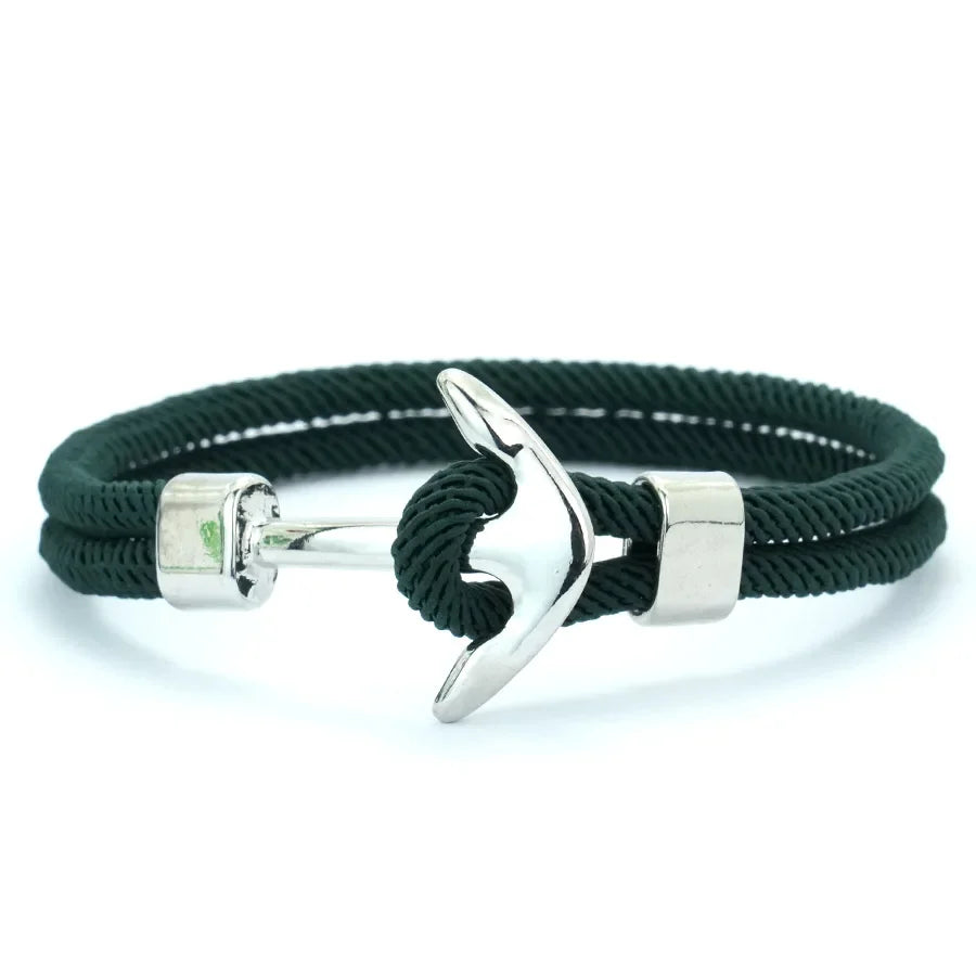 Ankerarmband grün