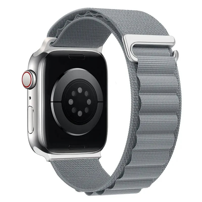 Apple Watch Sport Loop Armband grau