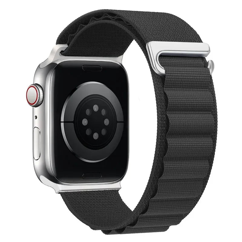 Apple Watch Sport Loop Armband schwarz