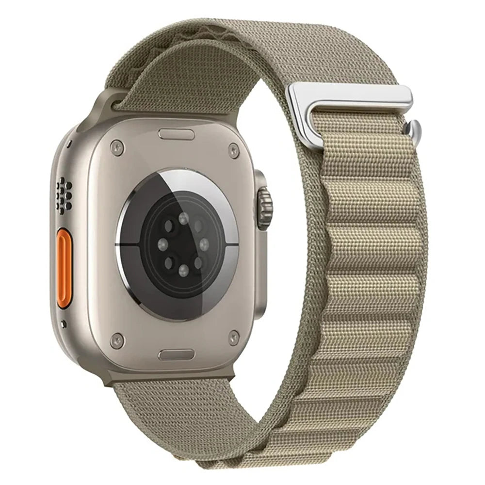 Apple Watch Sport Loop Armband olivgrün