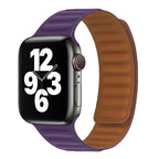 Apple Watch Armband mit magnetischem Verschluss violett