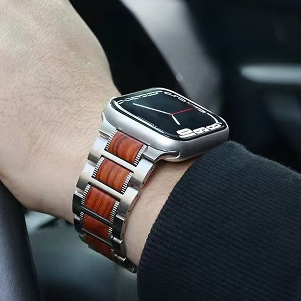 Apple Watch Armband aus Holz